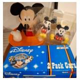 Disney Collectibles Lot with Mickey Mouse Items