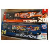Jeff Gordon and Tony Stewart Diecast Trucks