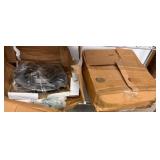 Automotive Brake Rotors in Cardboard Boxes