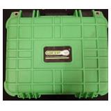 Green Hard Case with Foam Interior