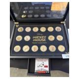 Disney Mickey Mouse Proof Coin Collection