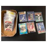 Baseball Trading Cards in Sleeves