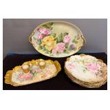 Hand-Painted Porcelain Tableware Collection