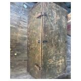 Wooden Storage Trunk with Metal Hardware c14