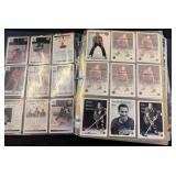 Binder of Hockey and O.J. Simpson Trading Cards