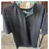 Black Mesh Augusta Sportswear Shirt, Adult L