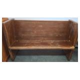 Wooden Pew
