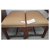 Henredon Upholstered Stools