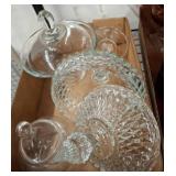 Pressed and Cut Glassware