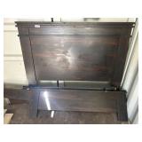 Wood Queen Bed Frame With Headboard and Footboard