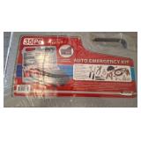 35-Piece Auto Emergency Kit in Hard Case