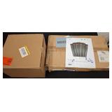 Two Boxes of Pool Tubes and Solar Materials