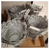 Lulu & Co. Decorative Metal Buckets