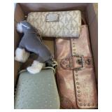 Wallets and Plush Keychain Lot