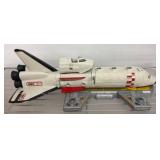 2008 Matchbox Space Shuttle Toy with Base
