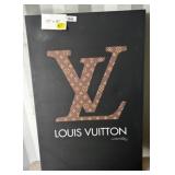 Louis Vuitton-Inspired Decorative Wall Art