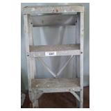 Metal Folding Ladder with Three Steps c4