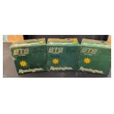 Three Boxes of Remington STS Shotgun Shells