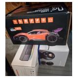 RC Car and Computer Speakers