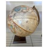 GlobeMaster 12-Inch Desktop Globe on Wood Base