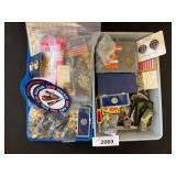 Military Pins, Patches, and Medals