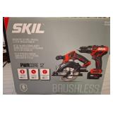Skil Brushless 12V Drill Driver and Saw Kit