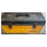 Westward Metal Toolbox With Assorted Tools