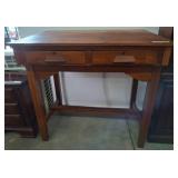 Oak Railroad Desk by Fielder & Allen Co.