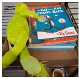 Dr. Seuss Books and Plush Toy Lot