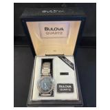Bulova Quartz Wristwatch with Box
