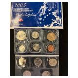 2005 U.S. Mint Philadelphia Uncirculated Coin Set