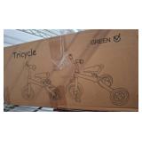Boxed Green Baby Tricycle by Changzhou LM90