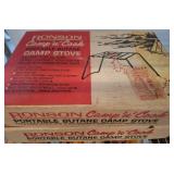 Ronson Portable Butane Camp Stove in Boxes