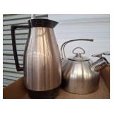Stainless Steel Chantal Teapot and Thermos
