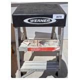 Werner 2 ft Aluminum Step Stool Ladder