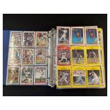 Binder of Assorted Baseball Trading Cards