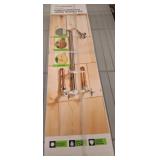 Chrome Indoor/Outdoor Utility Shower Kit