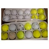 Golf Balls in Two Trays