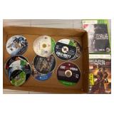 Video Game Discs and Cases