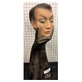 Christian Dior Styrofoam Head Display Bust