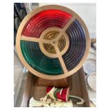 Multicolor Light Lens and Holiday Decor Items