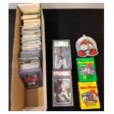 Sports Cards and Collectible Books Lot