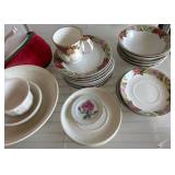 Ceramic and Porcelain Tableware Dishes