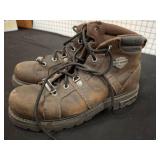 Harley-Davidson Men's Leather Boots, Size 9.5W