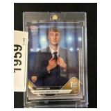 Topps Now Cooper Flagg Rookie Card in Case