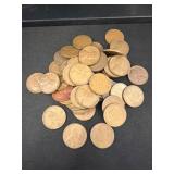 Wheat Pennies from 1929-1958