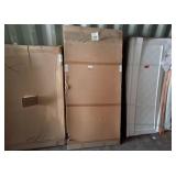 Shower Walls and Shower Base in Packaging