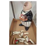 Certified International Chef Figurine Lot