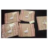 Couleur Sud Cotton Textiles with Goose Motif
