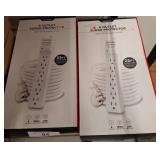 CyberPower 6-Outlet Surge Protectors (2-Pack)